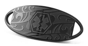 Discreet Embossed Filigree